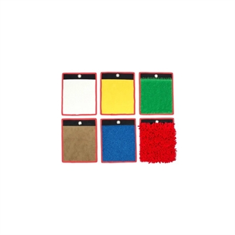 Taktil mini-måtter - sæt med 6 stk