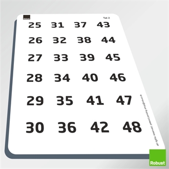 Tal 2 - Piktogram ark